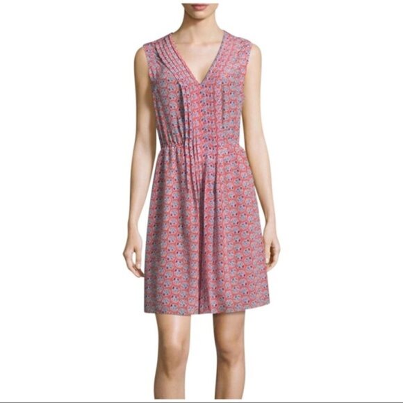 Rebecca Taylor Sleeveless Amanda V-Neck Dress - Picture 2 of 16